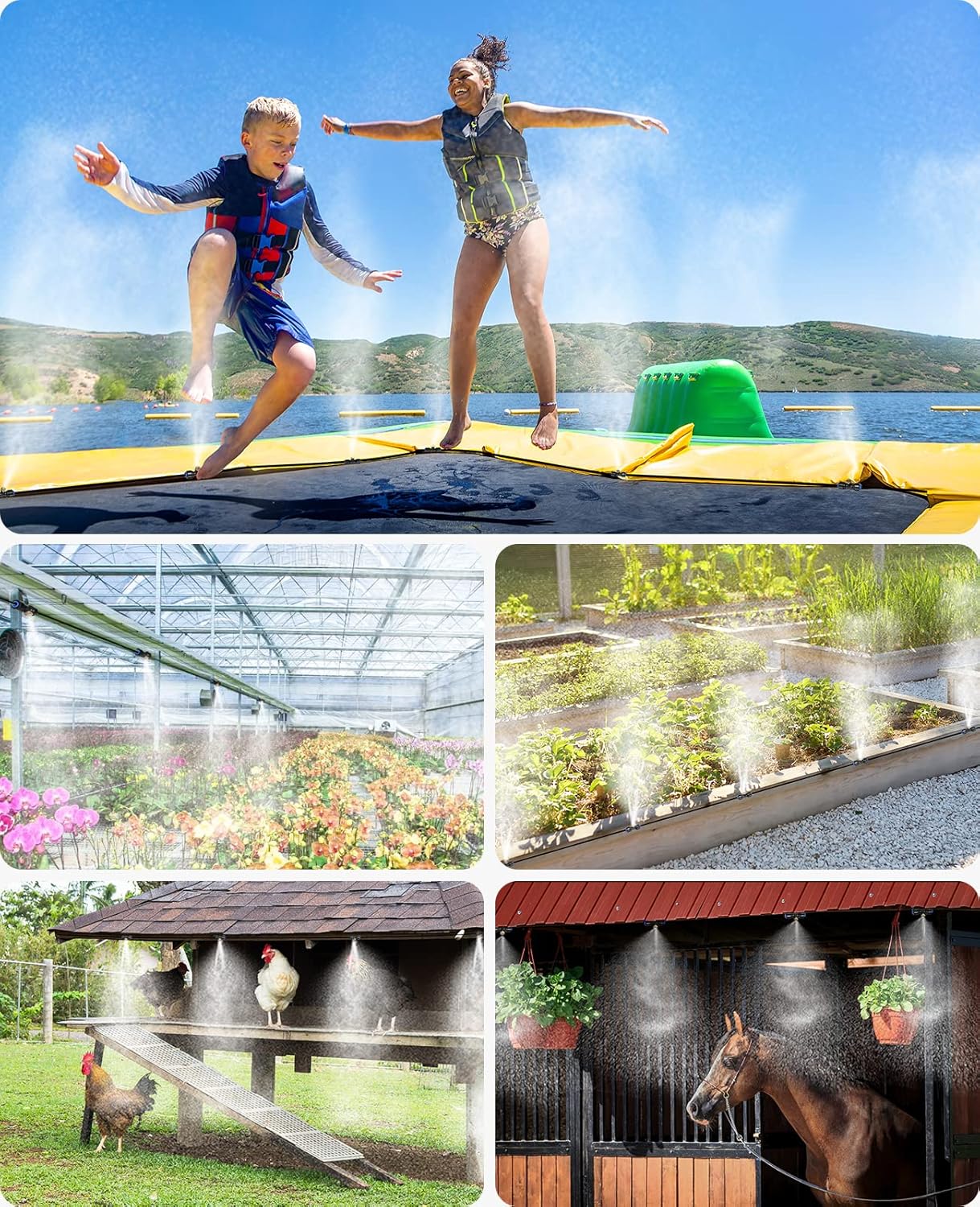 Misting Cooling System 75FT (23M)